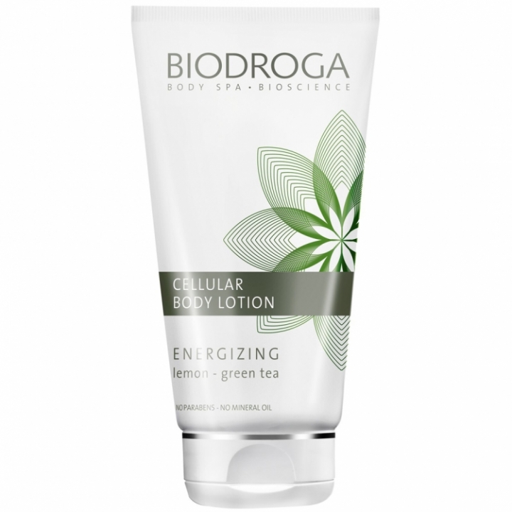 Biodroga Cellular Body Lotion Energizing Lemon-Green Tea i gruppen Biodroga / Kroppsvrd hos Nails, Body & Beauty (44244)