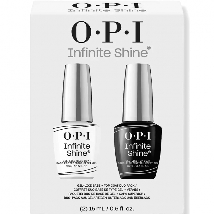 OPI Infinite Shine Duo Pack i gruppen OPI / Vrdande Nagellack hos Nails, Body & Beauty (4777)