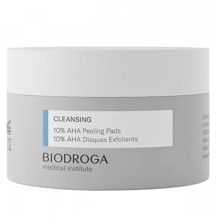 Effektiv hudvrd - Biodroga 10% AHA Peeling Pads - Reducerar linjer och rynkor