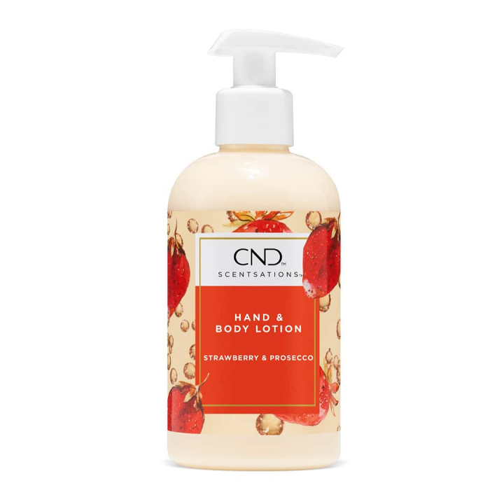 CND Scentsations Hand & Body Lotion Strawberry & Prosecco i gruppen CND / Scentsations hos Nails, Body & Beauty (00969)