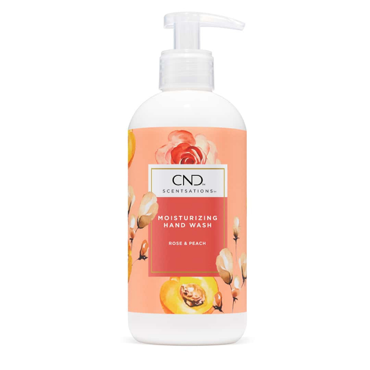 CND Scentsations Moisturizing Hand Wash Peach & Rose 390 ml i gruppen CND / Scentsations hos Nails, Body & Beauty (00972)