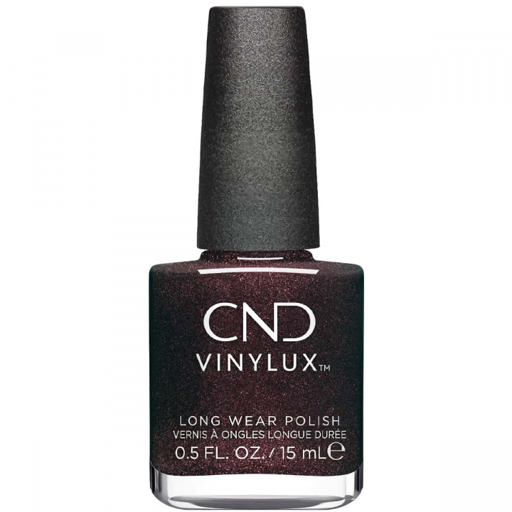 CND Vinylux Forever Green - Djupmetallisk Plommonnyans