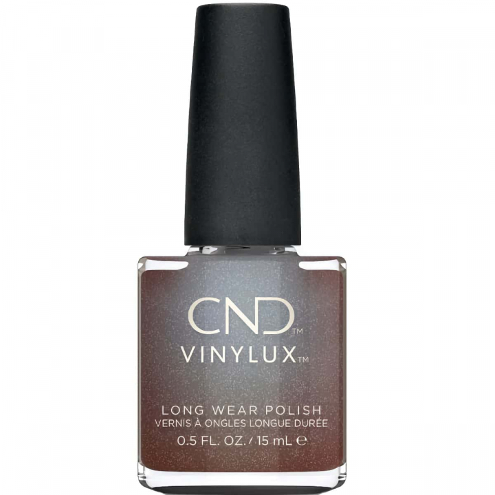 CND Vinylux Frostbite Nagellack - Skiftande Rosataupe med Turkost Skimmer