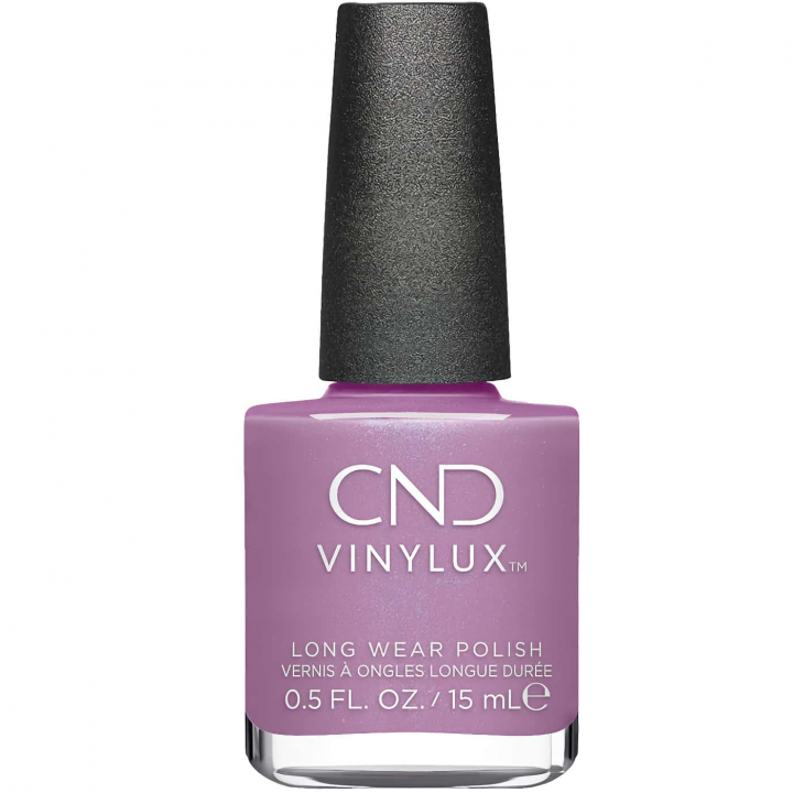 Rkig mauve-nagellack med rosa skimmer - Ro-Mani-Cize | CND Vinylux