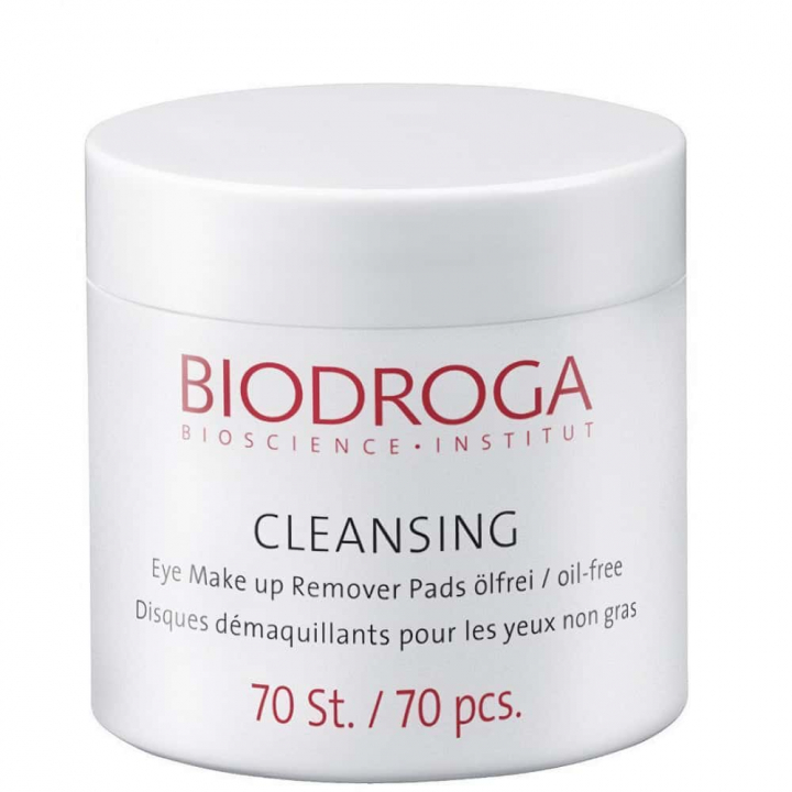 Biodroga Eye Makeup Remover Pads i gruppen Biodroga / Rengöring & Peeling hos Nails, Body & Beauty (1048)