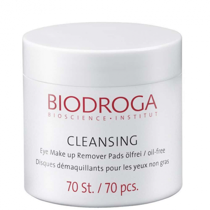 Biodroga Eye Makeup Remover Pads i gruppen Biodroga / Rengring & Peeling hos Nails, Body & Beauty (1048)