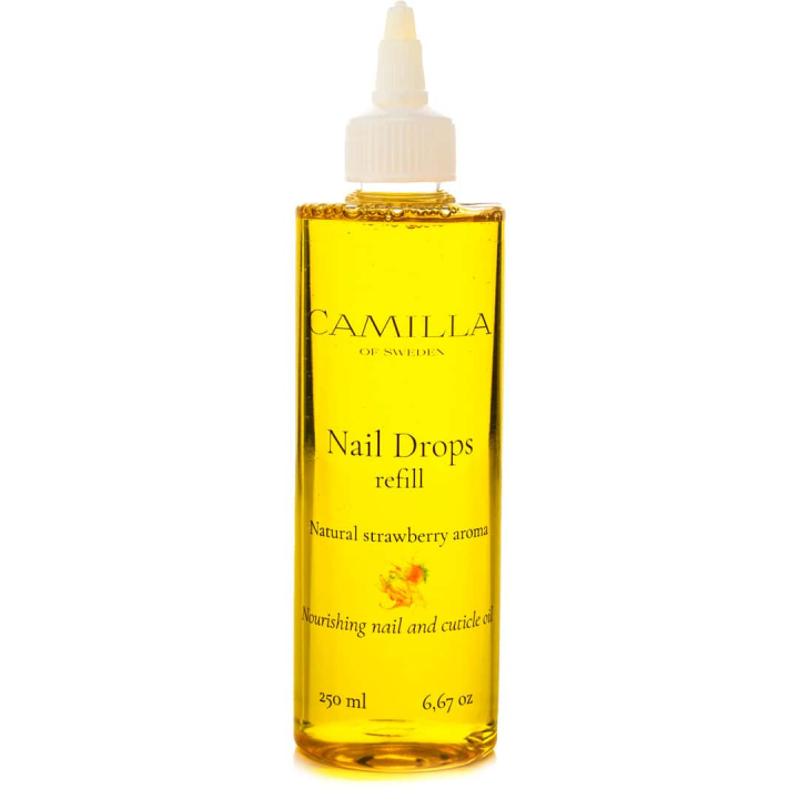 Camilla of Sweden-Nail Drops-Nagelolja-Refill-Jordgubb