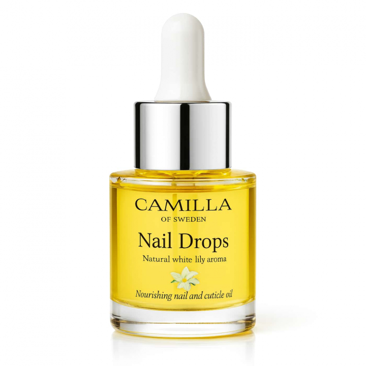 Camilla of Sweden Nail Drops Nagelolja 20ml White Lily i gruppen Camilla of Sweden / Nagelolja & Handvård  hos Nails, Body & Beauty (1076-20)