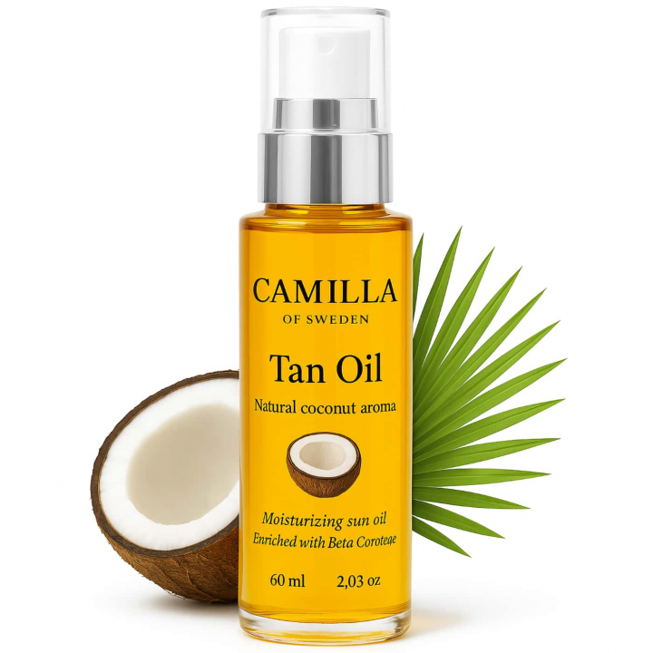 Camilla of Sweden Tan Oil Coconut i gruppen Camilla of Sweden / Solvård & Brun utan sol hos Nails, Body & Beauty (1081-1002)
