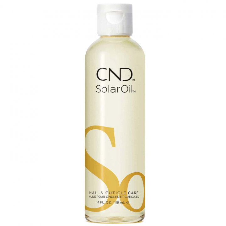 CND SolarOil 118 ml nagelolja - fruktig doft - återfuktar och stärker naglar och nagelband - idealisk för salongsanvändning