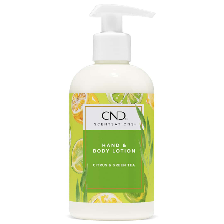 CND Scentsations Citrus & Green Tea 245 ml Lotion i gruppen CND / Scentsations hos Nails, Body & Beauty (1150)