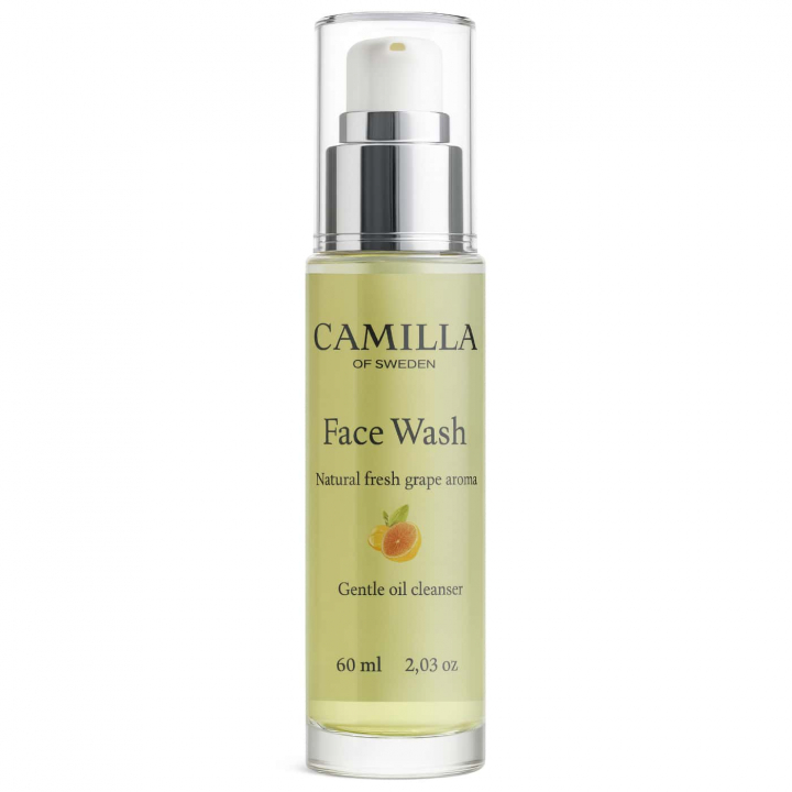 Camilla of Sweden Face Wash mild rengöring med olivolja, ricinolja och vitamin E för fräsch och balanserad hud