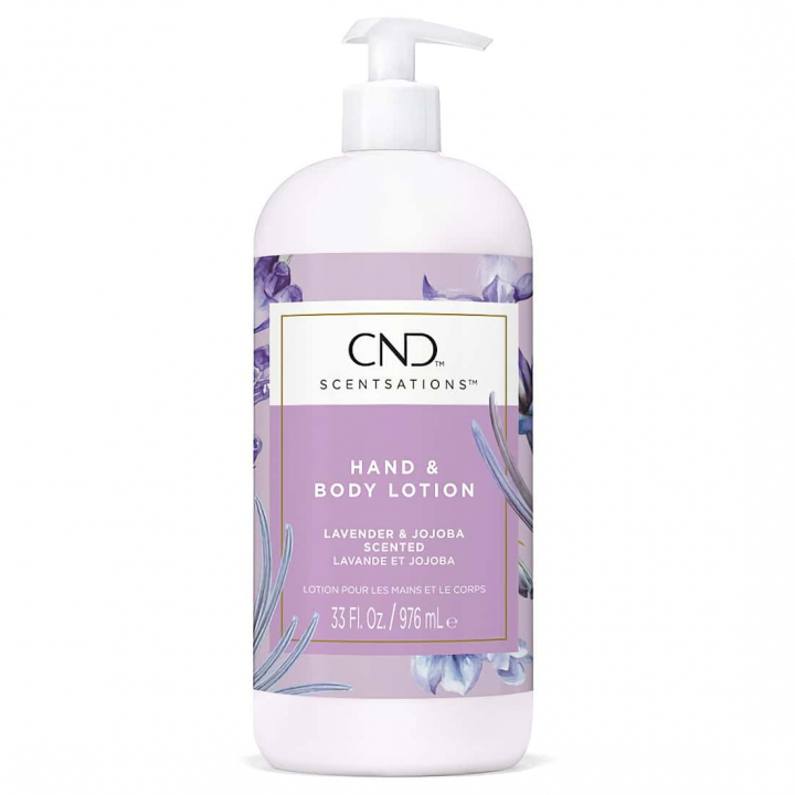 CND Scentsations Hand & Body Lotion Lavender & Jojoba 976 ml i gruppen CND / Scentsations hos Nails, Body & Beauty (14139)
