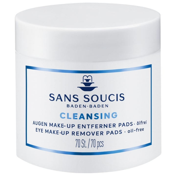 Sans Soucis Eye Makeup Remover Pads Oil-free i gruppen Sans Soucis / Reng�ring & Peeling hos Nails, Body & Beauty (1534)