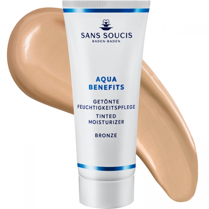 Sans Soucis Aqua Benefits Moisture Tinted Moisturizer -Bronze- i gruppen Sans Soucis / Ansiktsvård / Moisture hos Nails, Body & Beauty (1544)
