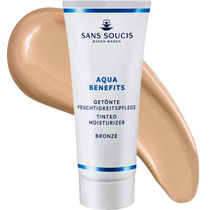 Sans Soucis Aqua Benefits Moisture Tinted Moisturizer -Bronze- i gruppen Sans Soucis / Ansiktsvrd / Moisture hos Nails, Body & Beauty (1544)