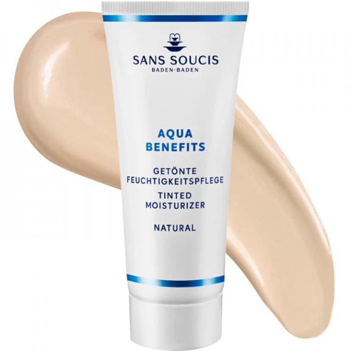 Sans Soucis Aqua Benefits Tinted Moisturizer -Natural- i gruppen Sans Soucis / Ansiktsv�rd / Moisture hos Nails, Body & Beauty (1545)
