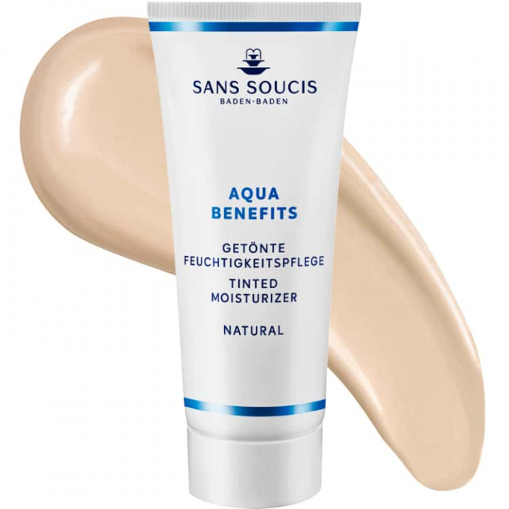 Sans Soucis Aqua Benefits Tinted Moisturizer -Natural- i gruppen Sans Soucis / Ansiktsvrd / Moisture hos Nails, Body & Beauty (1545)