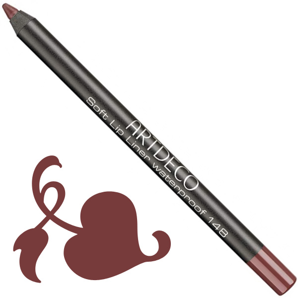 Artdeco Soft Lip Liner Vattenfast Nr:148 Just Coffee i gruppen ArtDeco / Makeup / Lip Liners hos Nails, Body & Beauty (172-148)