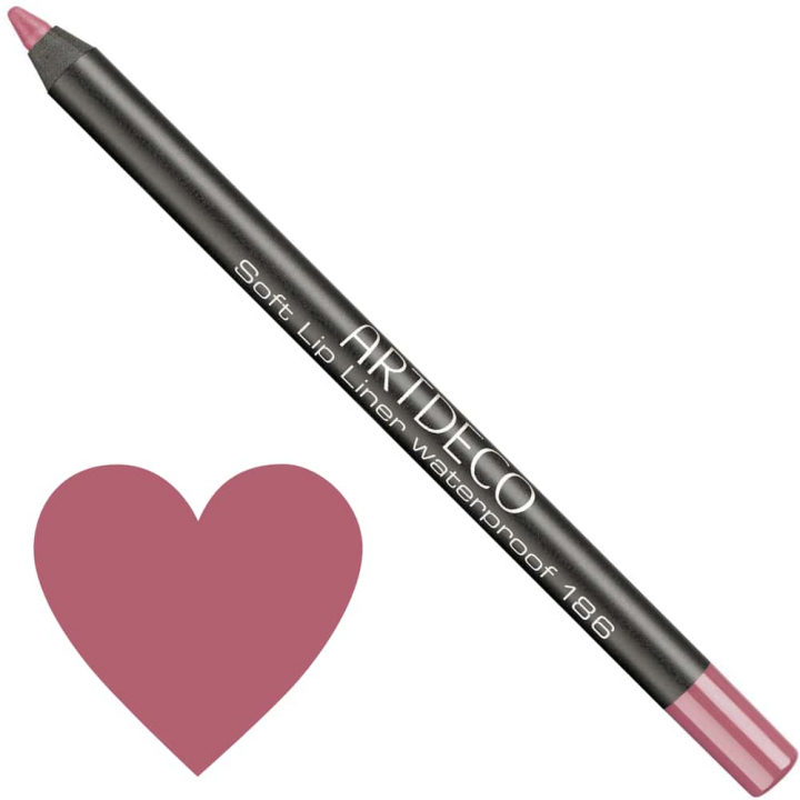 Artdeco Soft Lip Liner Waterproof Nr:186 Shy Roes i gruppen ArtDeco / Makeup / Lip Liners hos Nails, Body & Beauty (172-186)