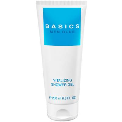 Sans Soucis Basic Men Blue Vitalizing Shower Gel i gruppen Produktkyrkogrd hos Nails, Body & Beauty (1899)