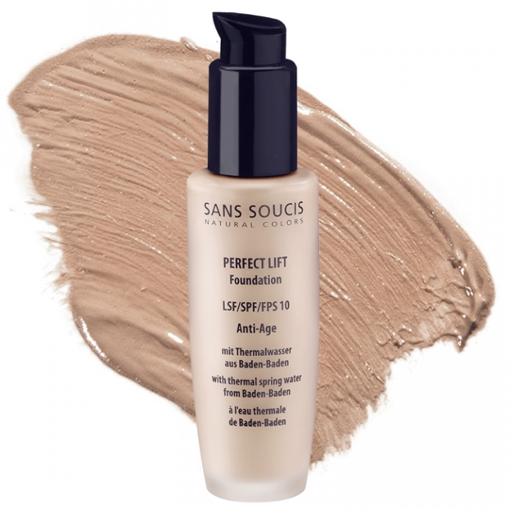 Sans Soucis Perfect Lift Foundation SPF10 Nr:40 Tanned Beige i gruppen Sans Soucis / Foundation hos Nails, Body & Beauty (1947)