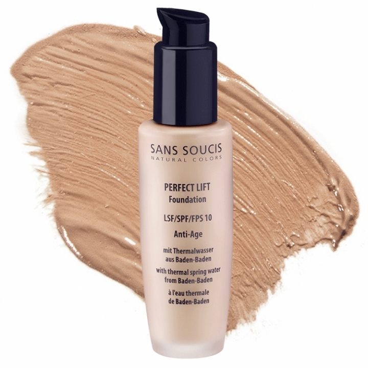 Sans Soucis Perfect Lift Foundation SPF10 Nr:50 Tanned Ros i gruppen Sans Soucis / Foundation hos Nails, Body & Beauty (1948)