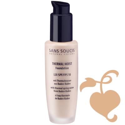 Sans Soucis Thermal Moist Foundation SPF10 Nr:20 Honey Beige i gruppen Sans Soucis / Foundation hos Nails, Body & Beauty (1951)