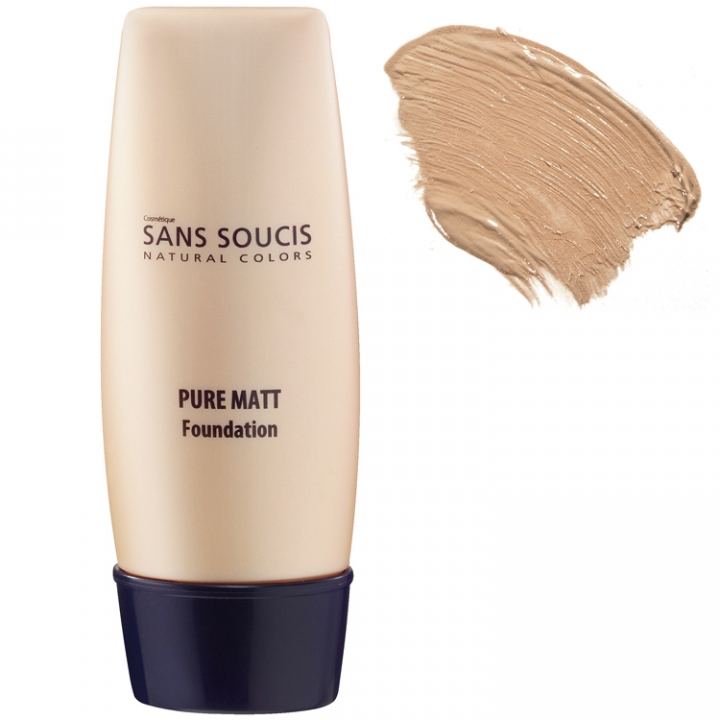 Sans Soucis Pure Matt Foundation Nr:20 Natural Beige i gruppen Sans Soucis / Foundation hos Nails, Body & Beauty (1958)