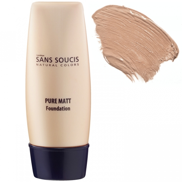 Sans Soucis Pure Matt Foundation Nr:30 Natural Ros i gruppen Sans Soucis / Foundation hos Nails, Body & Beauty (1959)