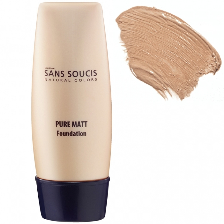 Sans Soucis Pure Matt Foundation Nr:50 Tanned Ros i gruppen Sans Soucis / Foundation hos Nails, Body & Beauty (1961)