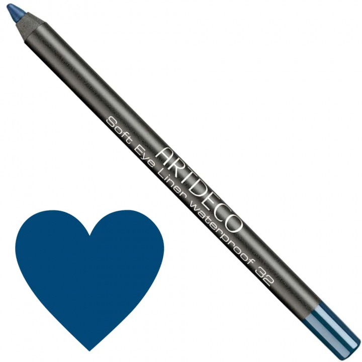 Artdeco Soft Eye Liner Waterproof Nr:32 Dark Indigo i gruppen ArtDeco / Makeup / Eye Liners hos Nails, Body & Beauty (221-32)