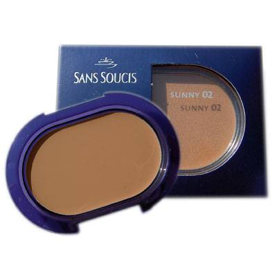 Sans Soucis Creamy Powder Nr:02 Sunny i gruppen Sans Soucis / Foundation hos Nails, Body & Beauty (2282)