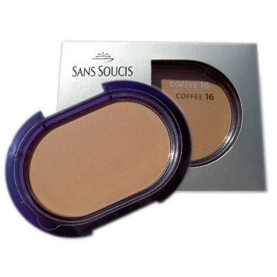 Sans Soucis Compact Powder Nr:16 Coffe -Refill i gruppen Produktkyrkogård hos Nails, Body & Beauty (2283)