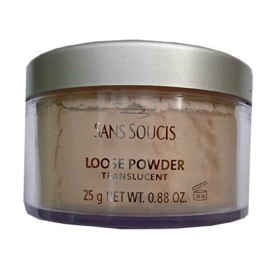 Sans Soucis Loose Powder Translucent Nr:04 Almond Beige i gruppen Sans Soucis / Foundation hos Nails, Body & Beauty (2288)