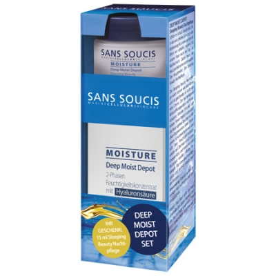 Sans Soucis Deep Moist Depot Set i gruppen Sans Soucis / Ansiktsvrd / Moisture hos Nails, Body & Beauty (25109-1)