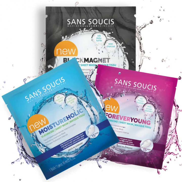 Sans Soucis Ansiktsmask Kit i gruppen Produktkyrkogård hos Nails, Body & Beauty (25376-G)