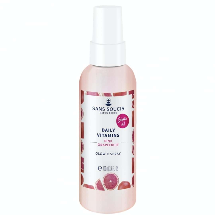 Sans Soucis Daily Vitamins Pink Grapefruit Glow C Spray i gruppen Sans Soucis / Ansiktsvrd / Daily Vitamins hos Nails, Body & Beauty (25411)