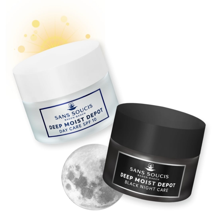Sans Soucis Day Meets Night DUO Pack i gruppen Sans Soucis / Ansiktsvård / Moisture hos Nails, Body & Beauty (25480)