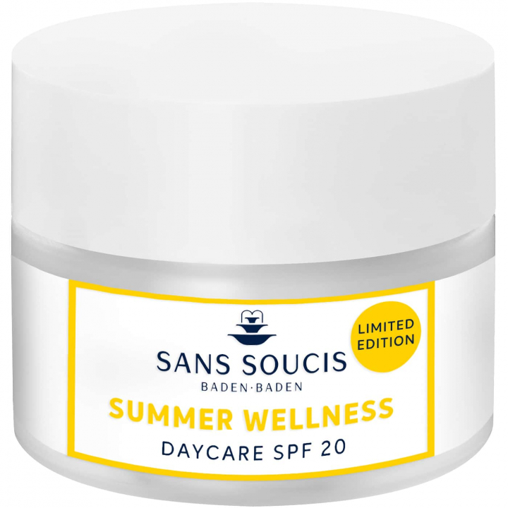 Sans Soucis Summer Wellness dagkräm SPF 20 | Skyddande & återfuktande sommarkräm för alla hudtyper