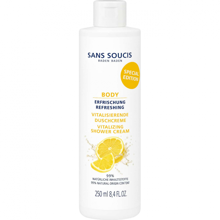 Sans Soucis Duschkräm | Citrus & kokosolja | Återfuktande rengöring för alla hudtyper