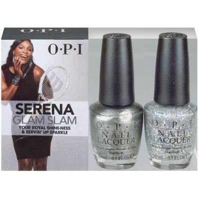 OPI Serena Glam Slam Your Royal Shine-Ness Duo-Pack! i gruppen OPI / Nagellack / Serena Glam Slam hos Nails, Body & Beauty (2632)