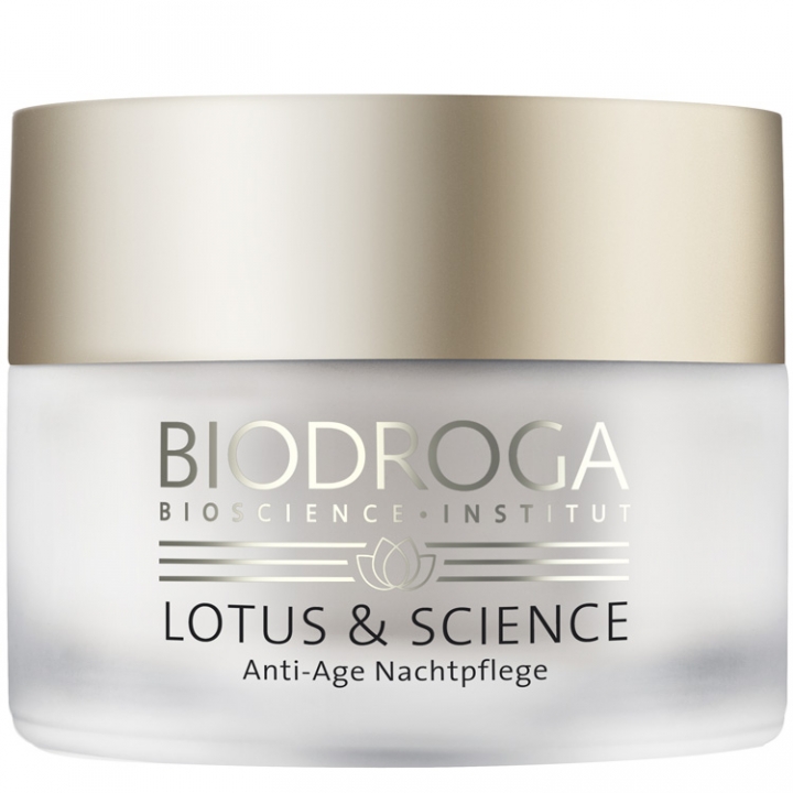 Biodroga Lotus & Science Anti-Age Night Care i gruppen Produktkyrkogård hos Nails, Body & Beauty (2691)