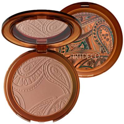 Artdeco Bronzing Powder Compact SPF 15 Nr:2 Marrakesh Mocha i gruppen ArtDeco / Makeup / Bronzing hos Nails, Body & Beauty (3103)