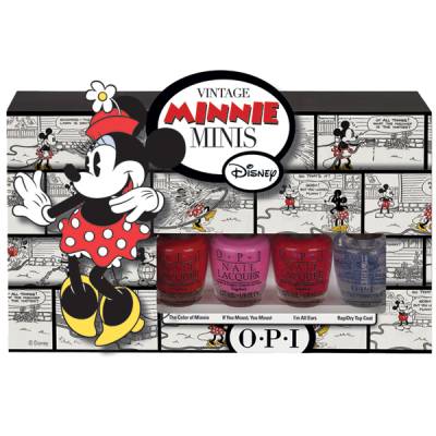 OPI Vintage Minnie Minis i gruppen OPI / Nagellack / Minnie Mouse hos Nails, Body & Beauty (3148)