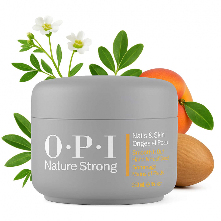 OPI Nature Strong Smooth It Out Hand & Foot Scrub i gruppen OPI / Pedikyr hos Nails, Body & Beauty (33513)