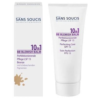 Sans Soucis BB Blemish Balm 10in1 Perfecting Care SPF 15 Bronze i gruppen Produktkyrkogrd hos Nails, Body & Beauty (3534)