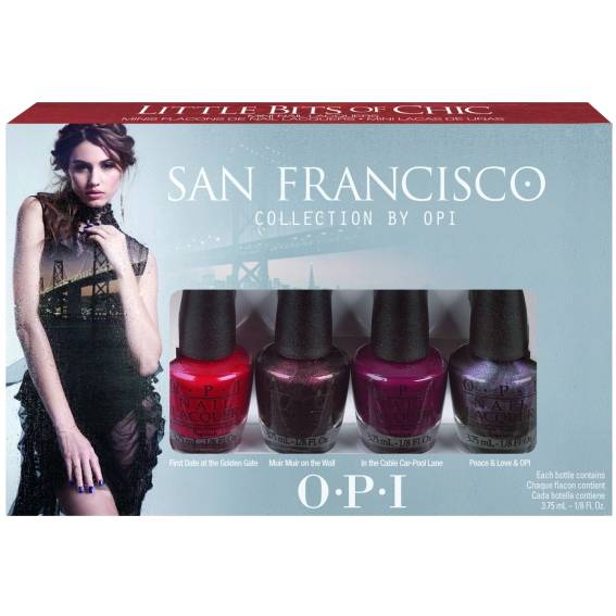 OPI San Francisco Minis i gruppen OPI / Nagellack / San Francisco hos Nails, Body & Beauty (3714)
