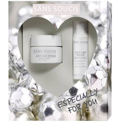 Sans Soucis Anti-Age Repair Kissed by a Rose Set i gruppen Sans Soucis / Ansiktsvrd / Kissed by a Rose hos Nails, Body & Beauty (3830)