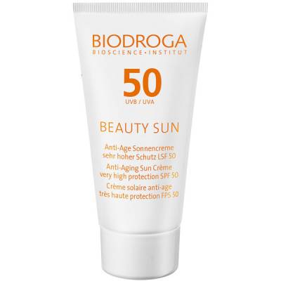 Biodroga Beauty Sun Anti-Aging Sun Creme SPF50 i gruppen Produktkyrkogrd hos Nails, Body & Beauty (3997)